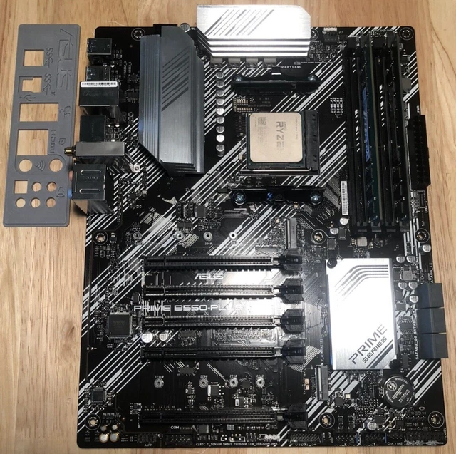 CPU + MOTHERBOARD + RAM Combo: ASUS PRIME B550-PLUS AC-HES + Ryzen 3 ...