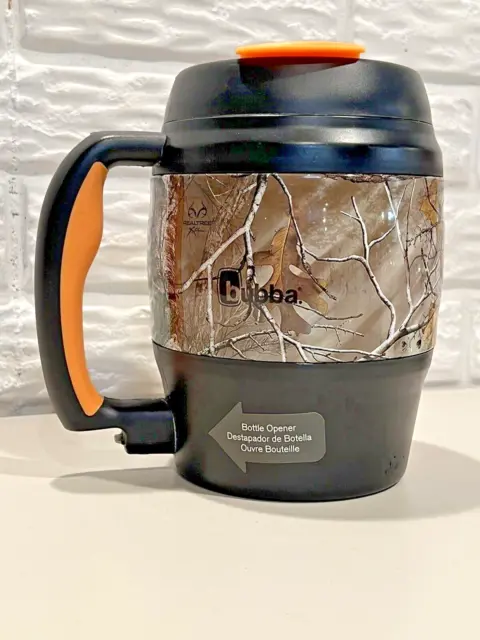 Big Bubba Classic Insulated Mug 52 Oz Camouflage Travel Keg W/bottle Opener