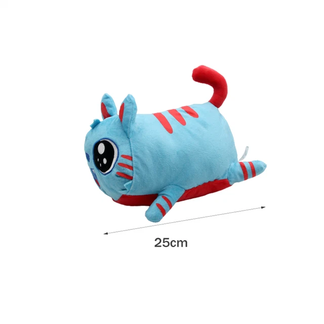 CUTE GAME GRAVYCATMAN Plush Toy Blue Cat Soft Stuffed Doll Gifts For Children UK £13.99