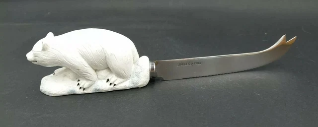 Pfaltzgraff Ceramic Winter Frost Polar Bear Knife