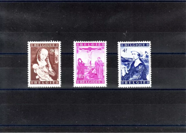 Timbre Belgique 1949 N°795/797 Neuf** Mnh