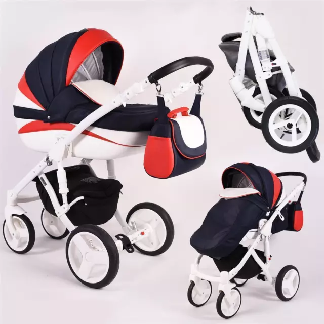 Poussette 3in1 2in1 Isofix 5 couleurs siège auto buggy Kalifornia par Chillykids