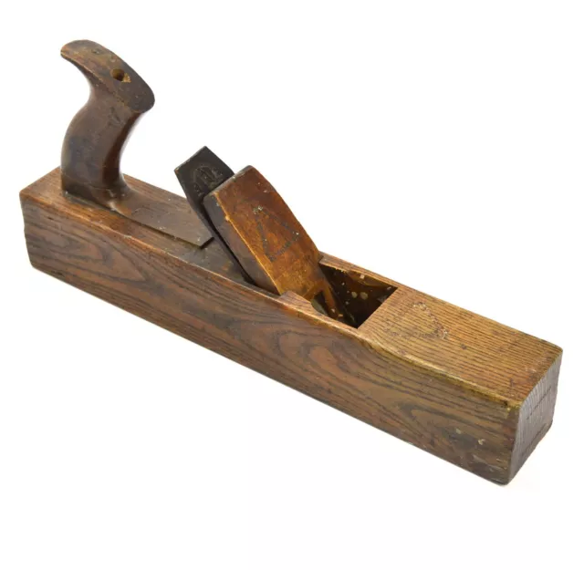 Vintage Wooden Smoothing Plane WE Reynolds James Howarth Wood Tool Carpenters