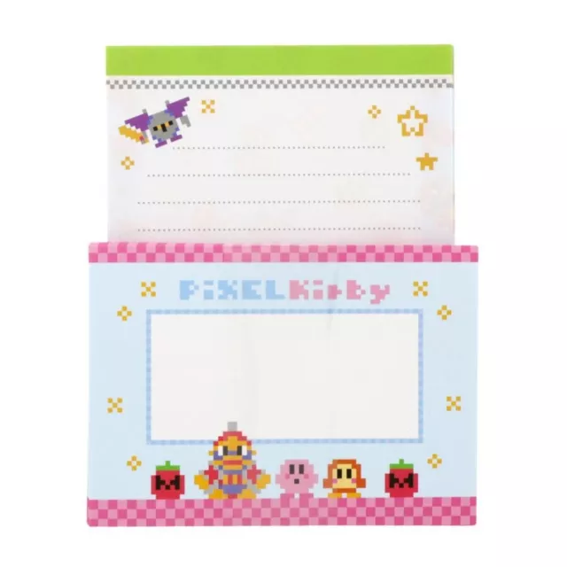 Pixel Kirby Official Licensed Mini Letter Set Writing Paper Envelopes 11cm
