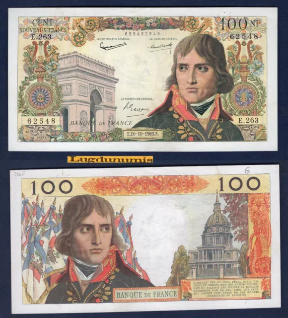 100 Nouveaux Francs Bonaparte 10/10/1963 E.263 SUP - Type 1959