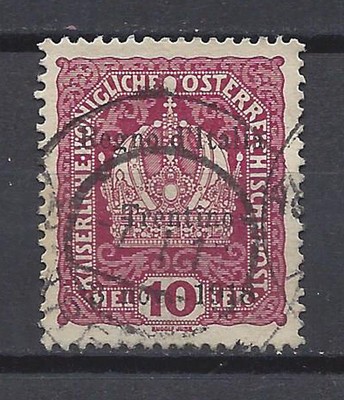 TERRE REDENTE Trentino Alto Adige 1918 Soprastampato 10h USATO EX 
