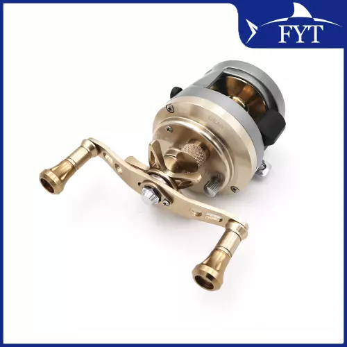 Full Metal 10BB Ball Bearings Right Hand Drum Wheel Boat Sea Fishing Reel 3