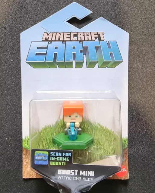 MINECRAFT EARTH Boost Mini Figure 2-pack, NFC Chip Enabled for EARTH  Augmented Reality Game , 