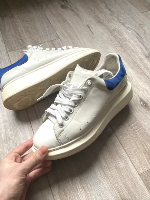 Alexander McQueen Sneakers White Blue x Men's 43-44(10UK)