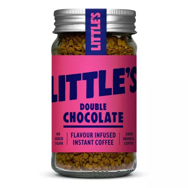 Littles Flavour Infused Instant Coffee Low Calorie No added Sugar 50g Jar Gift