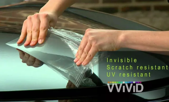 VViViD Clear Bra Paint Protection Bulk Vinyl Wrap Film 12" x 60" Including 3M... 3