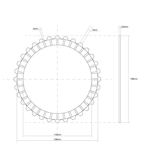 Disques D'embrayage Lisses Pour Suzuki GSX1100G (1991-1994) - Occasion