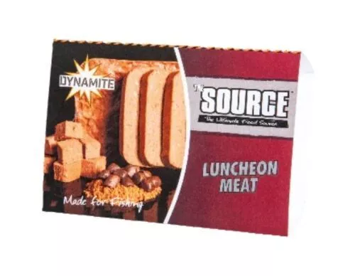 Dynamite Baits Source Luncheon Meat 250g NEW Carp River Barbel Fishing Meat DY16