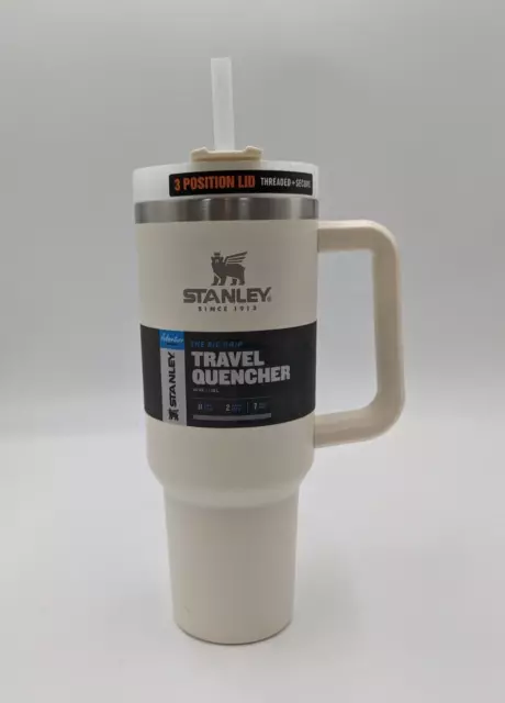 STANLEY 40oz Tumbler Pearl White Multicolored Confetti Big Grip Travel  Quencher