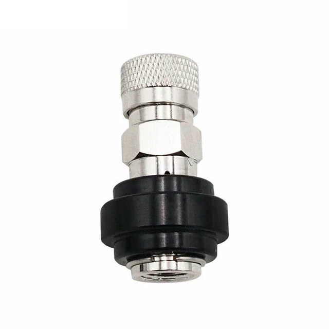 Tuyau Distance Bobine Air Comprimé CO2 Aluminium Avec Manomètre 3000psi - Sans Valve