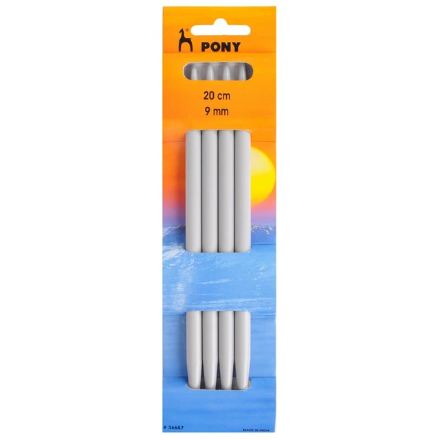 Agujas de tejer de doble extremo: conjunto de cuatro: 20 mm x 9,00 mm - P36657 - CORREO GRATUITO