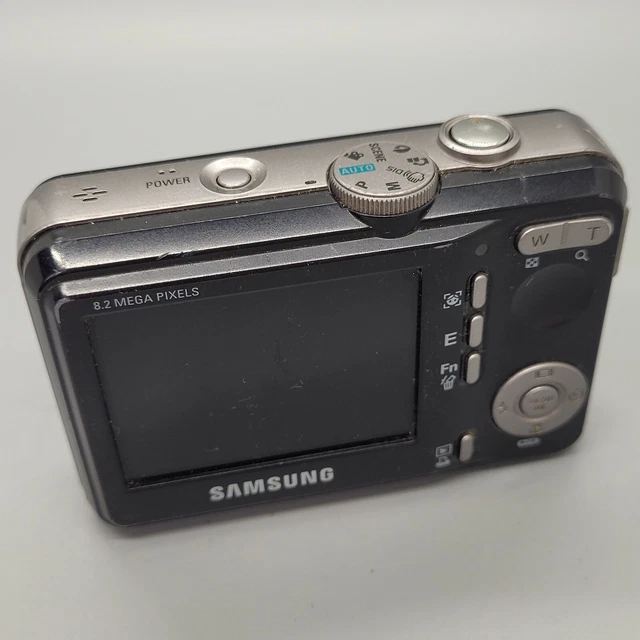 Samsung D860 8,1 megapixel fotocamera digitale compatta testata nera 2