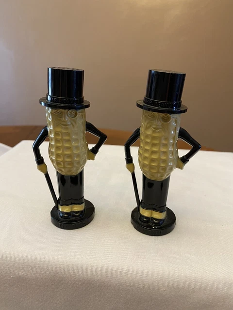Vintage Planters Peanuts Mr. Peanut Salt And Pepper Shakers