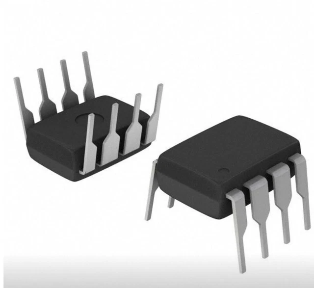 Lot De 5 Circuits Intégrés Texas Instruments UA9637ACP - Boîtier DIP 8 Broches, Neufs D'origine, Pour L'électronique