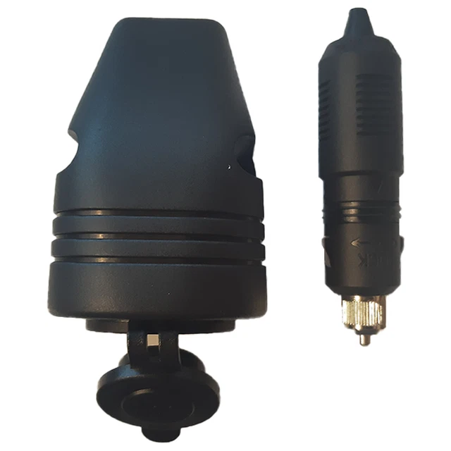 Male & Female Cig Plug Locking Style Marine Grade Surface Mount