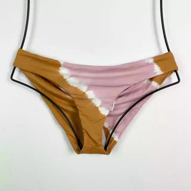 L Space NWT Frenchi Pink Tie Dye Bikini Bottom Size L