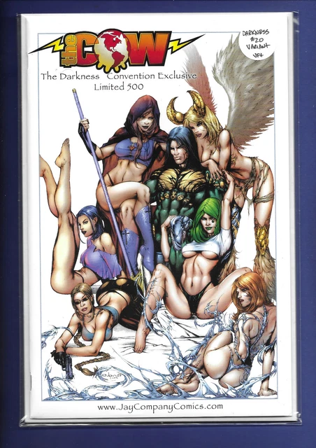 DARKNESS #20 Top Cow Special 500 Strike Force Jay Company Variant 9.4 NM
