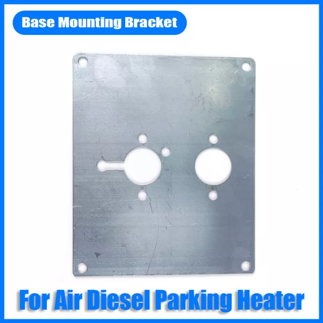 Air Diesel Heater Base Mounting Bracket Plate Flat Silver For Car Truck Camper #