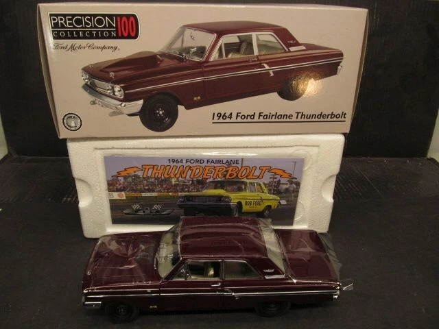 Precision 100 Collection 1964 Ford 427 Fairlane Thunderbolt 1/18 Museum Model Precision 100 Collection 1964 Ford 427 Fairlane Thunderbolt 1/18 Museum Model