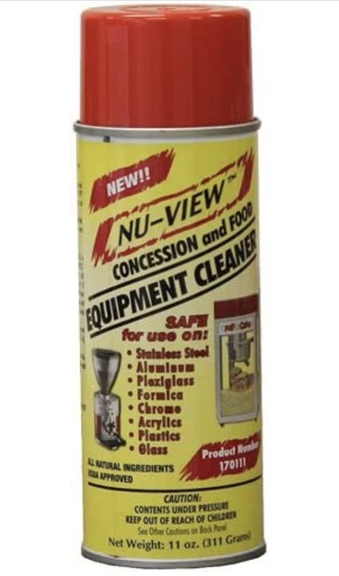 Nu-View Concession Food Equipment Food Truck Cleaner - Popcorn Pretzel Hot dogs