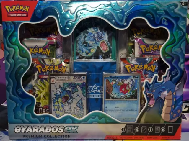 Pokemon TCG  Gyarados EX Premium Collection Box - New / Factory Sealed