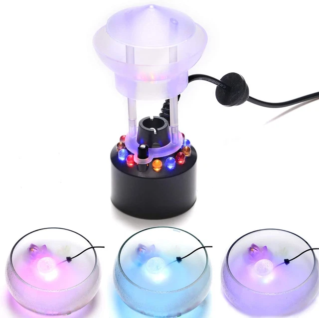 Mini Mist Halloween Party Maker Fogger Witch Machine Smoke Pot Cauldron Water
