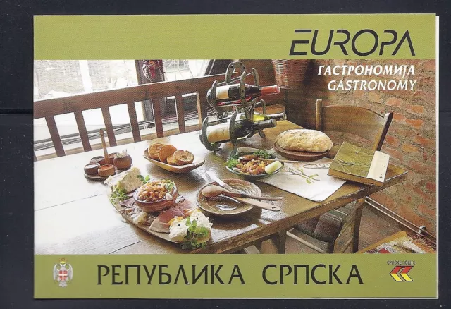 Bosnie Et Herzégovine (Serbe ) 2005 Europa Gastronomie Livret VF/XF MNH