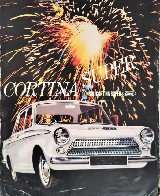 Ford Consul Cortina Super Mk1 Brochure 1962