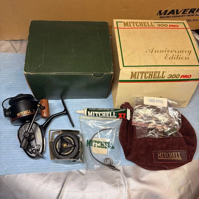 MITCHELL 300 PRO Anniversary Edition Vintage Original Rare Fishing