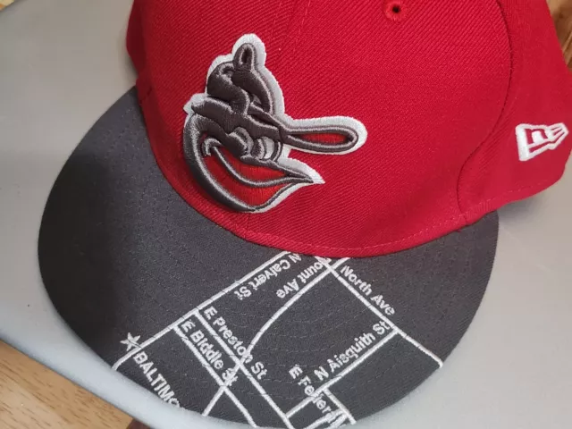NEW ERA 59FIFTY - Baltimore Orioles / City Streets Hat / Sz. 7 3/4 ...