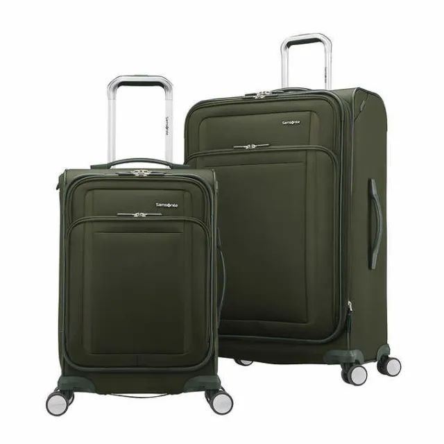 Samsonite Renew 2-piece Softside Set Color: Green NEW WIT BOX FAST FREE SHIPPING