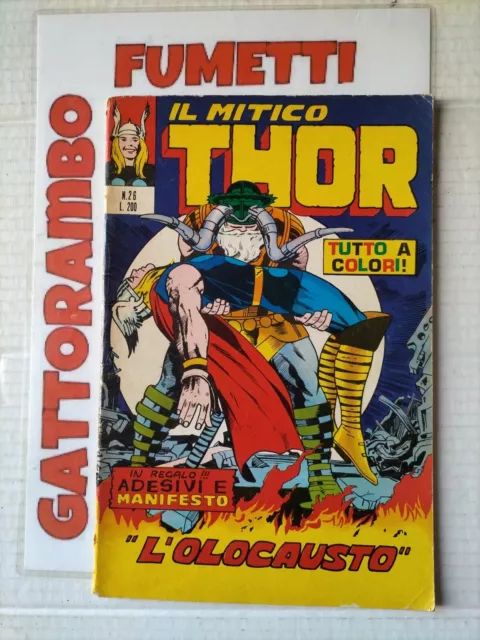 Il Mitico Thor N.26 anno 1972 - Ed. Corno Buono++