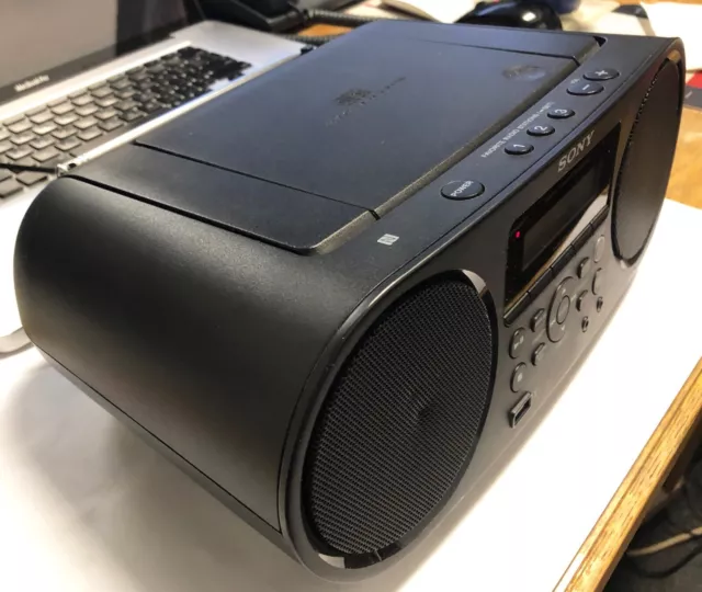 Sony ZS-RS60BT Bluetooth Boombox - Black