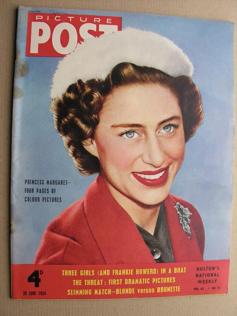1954 PICTURE POST Jun 26 Princess Margaret Karl Donitz Inge Stoll Frankie Howerd