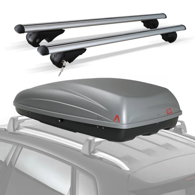 thumbnail image 2 of Qualityparts_by_oh Lockable Aluminum Roof Rack Cross Bars For Porsche Cayenne (2010-2020) – Black 2 of 5