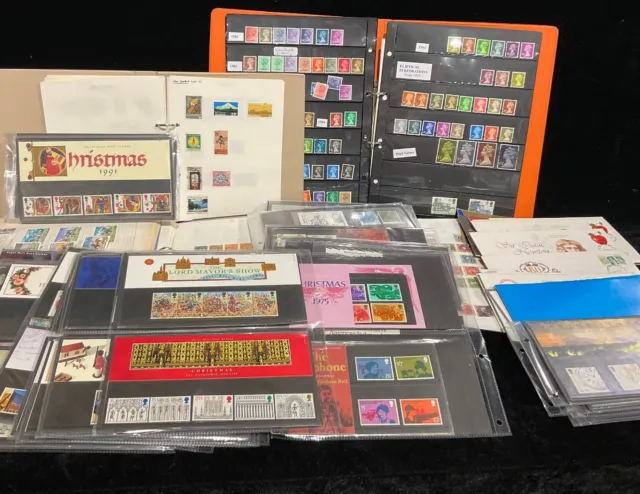 Huge Stamp Collection Albums And FDCs Etc 15kg +
