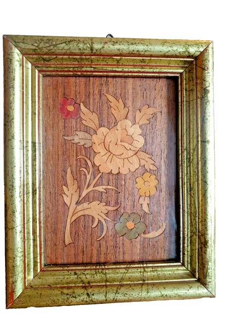 Tableau Murale Fleur De Vie En Bois D'Acacia - 20 Cm - Décoration Feng Shui, Spiritualité, Cadeau Zen