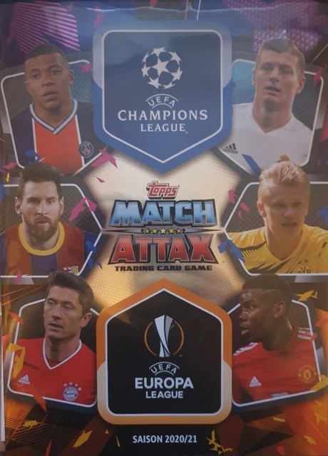 Match Attax Champions League 2020/2021 Edizione Limitata LE9s LE10s Haaland Fire