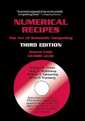 Acceptable, Numerical Recipes Source Code CD-ROM 3rd Edition: The Art of Scienti
