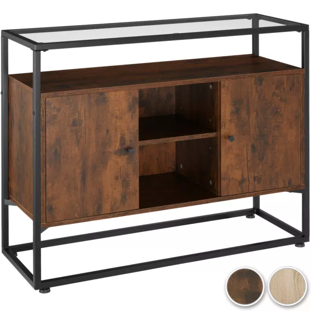 Buffet Oldham meuble de rangement style industriel