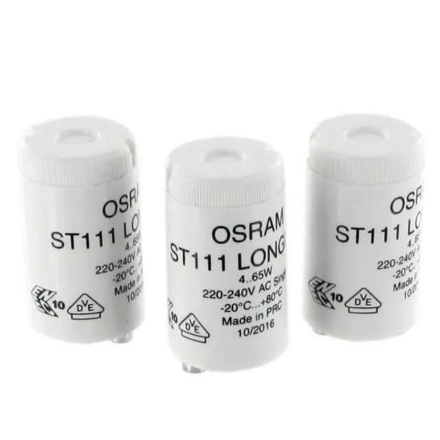 Osram Starter Leuchtstoffröhren St111 Einzelschaltung 4-65W 230V