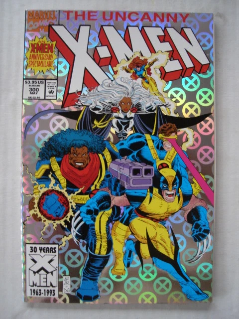 X-Men Uncanny #300 Marvel Comic Foil Cvr May 1993