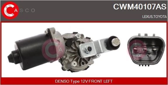 Motore Tergicristallo Anteriore 5 Pin - Ricambio Per Lexus NX, Toyota Corolla, Subaru