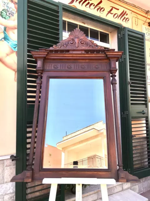 Espejo Liberty Al Final 800 Restaurado Anticuario Firenze