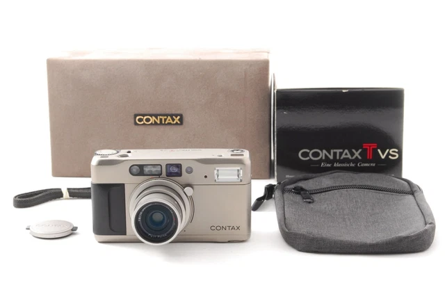 Read【NEAR MINT w/Box】CONTAX TVS D Point & Shoot 35mm Film Camera From JAPAN